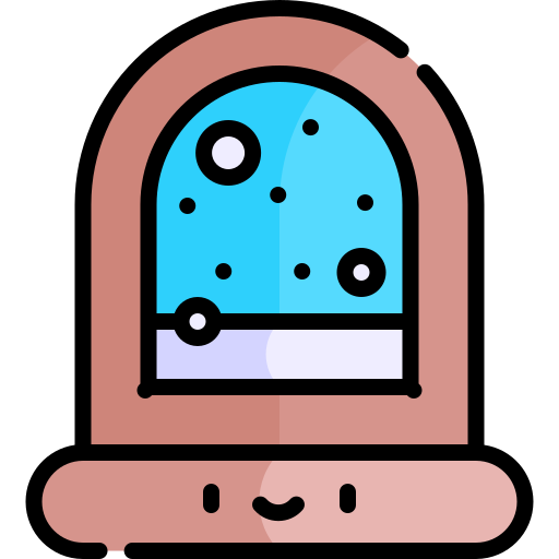 fenster Kawaii Lineal color icon
