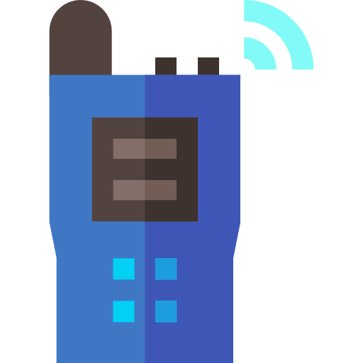 walkie-talkie Basic Straight Flat icon