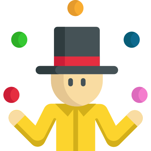 Magician Special Flat icon