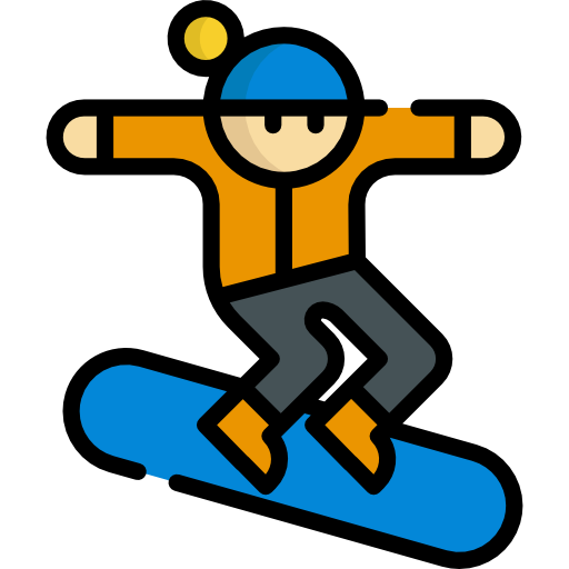 Snowboard Special Lineal color icon