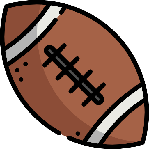 アメリカンフットボール Special Lineal color icon