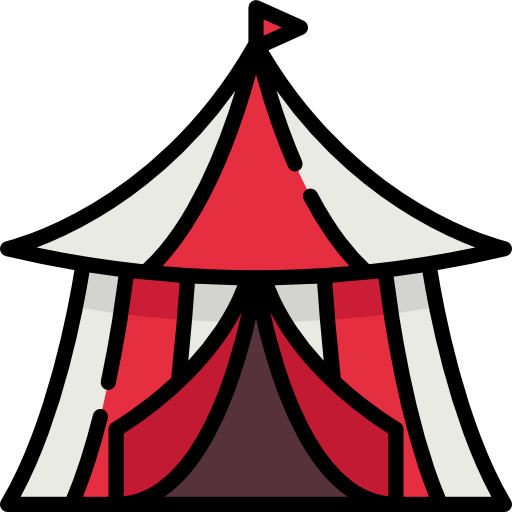 텐트 Special Lineal color icon