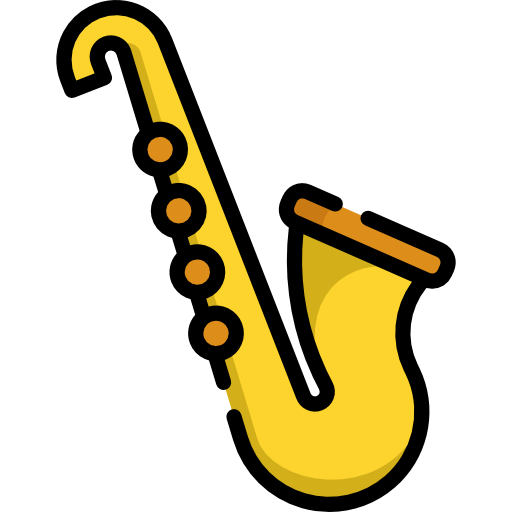 sassofono Special Lineal color icona