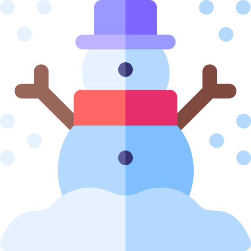 눈사람 Basic Rounded Flat icon