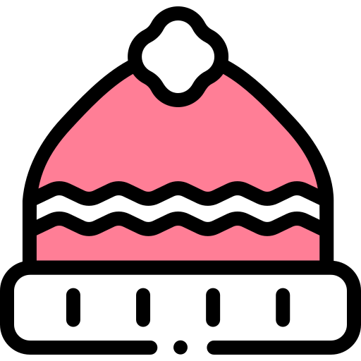 ビーニー帽 Detailed Rounded Lineal color icon