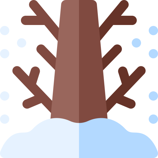 Árbol Basic Rounded Flat icono
