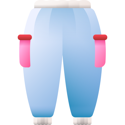 pantalon 3D Color Icône
