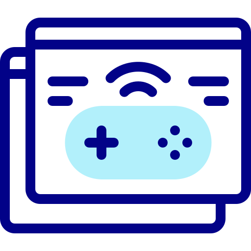 Online game Detailed Mixed Lineal color icon