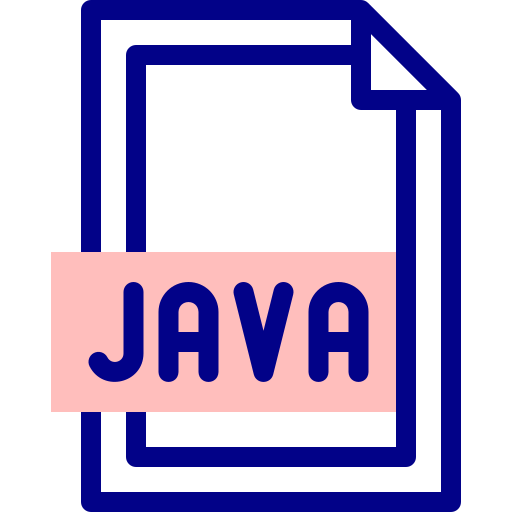 java Detailed Mixed Lineal color icono