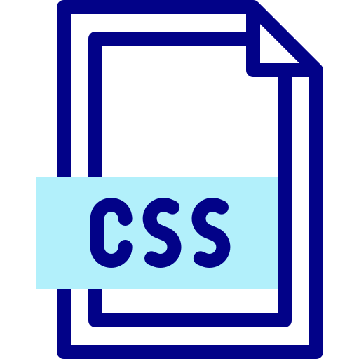 css Detailed Mixed Lineal color icon