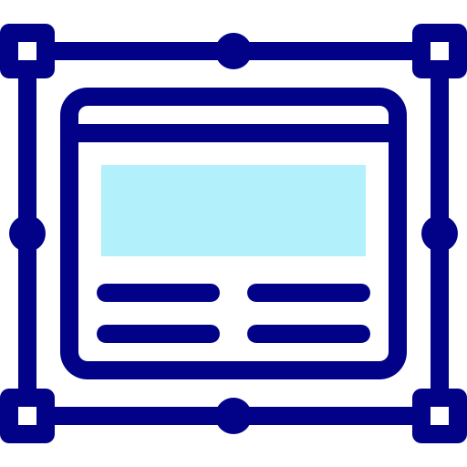 web-design Detailed Mixed Lineal color icon