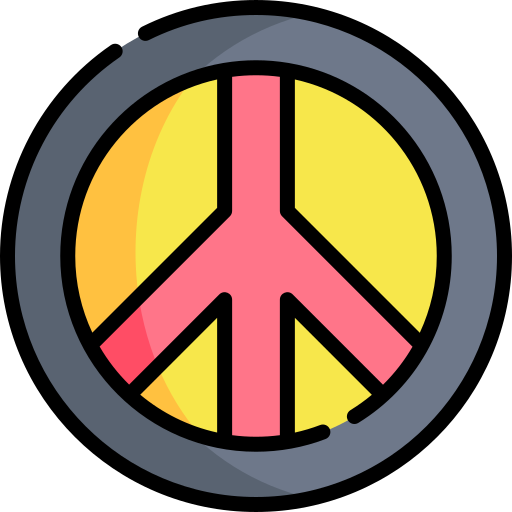 Мир Kawaii Lineal color иконка