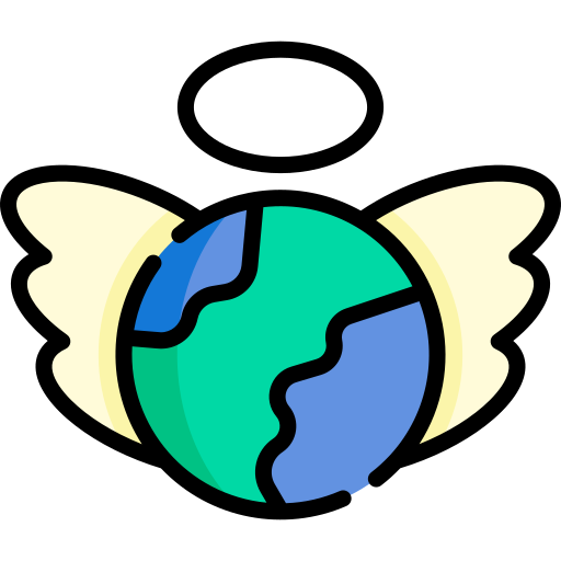 World Kawaii Lineal color icon
