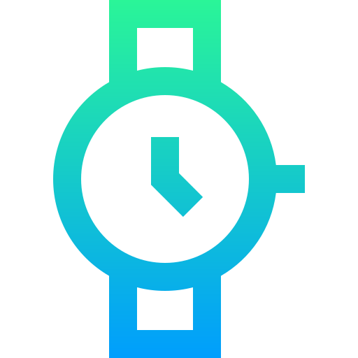 reloj de pulsera Super Basic Straight Gradient icono