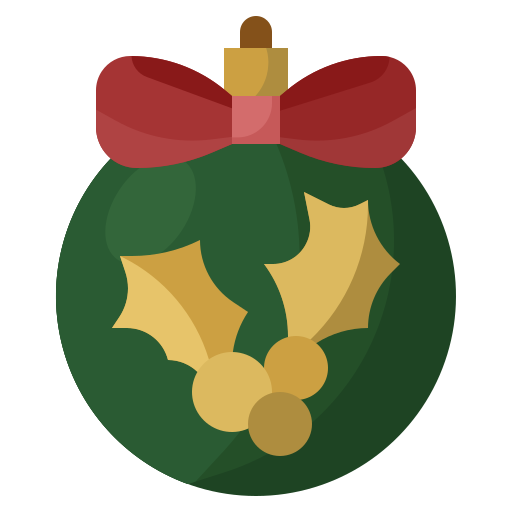 Christmas ball Surang Flat icon
