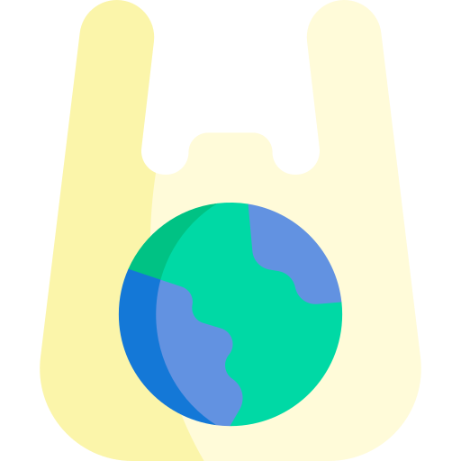 비닐 봉투 Kawaii Flat icon