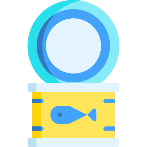 Canned sardines Special Flat icon