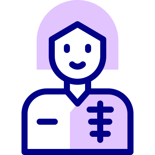 Radiologist Detailed Mixed Lineal color icon