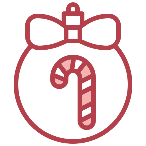 weihnachtskugel Surang Red icon