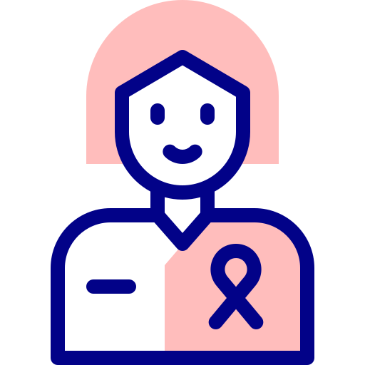Oncologist Detailed Mixed Lineal color icon