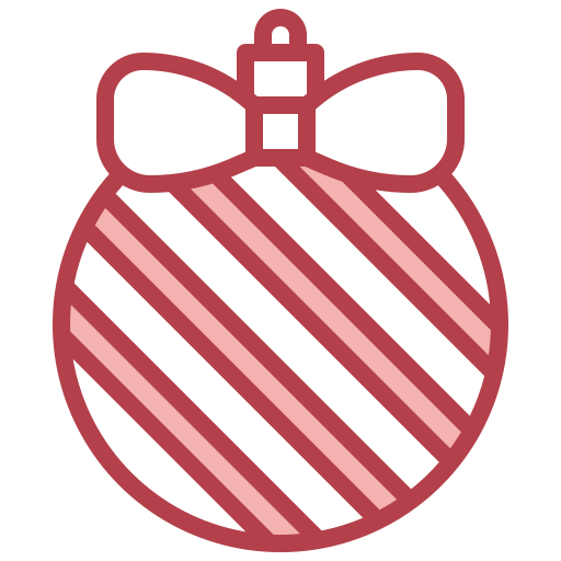 weihnachtskugel Surang Red icon