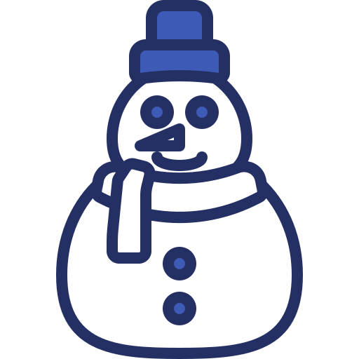 monigote de nieve Generic Fill & Lineal icono