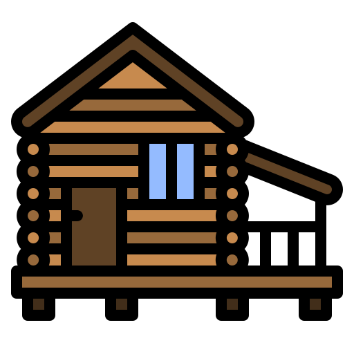 cabina Generic Outline Color icono