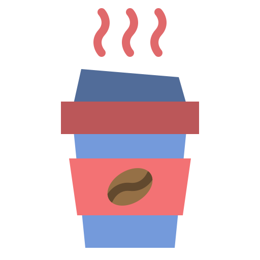 taza de café Generic Flat icono