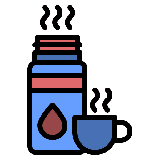 bottiglia di acqua calda Generic Outline Color icona