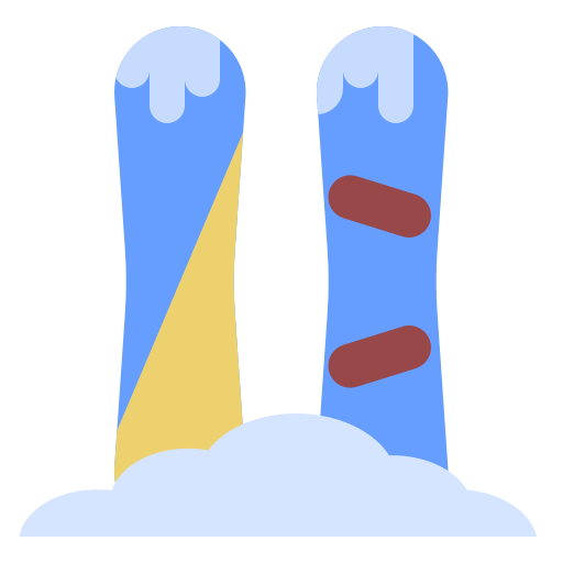 Snowboard Generic Flat icon