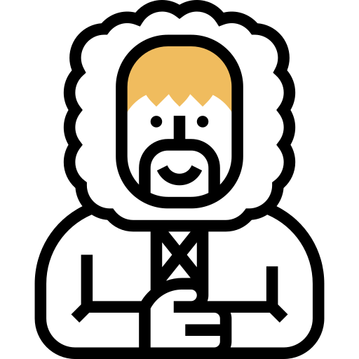Eskimo Meticulous Yellow shadow icon