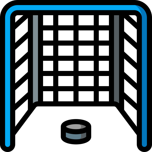 bramka hokejowa Basic Miscellany Lineal Color ikona
