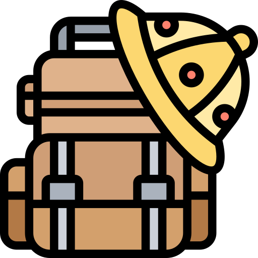 Travel bag Meticulous Lineal Color icon