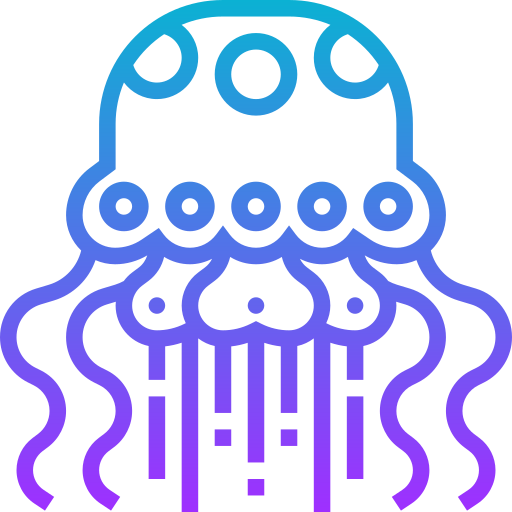 Jellyfish Meticulous Gradient icon