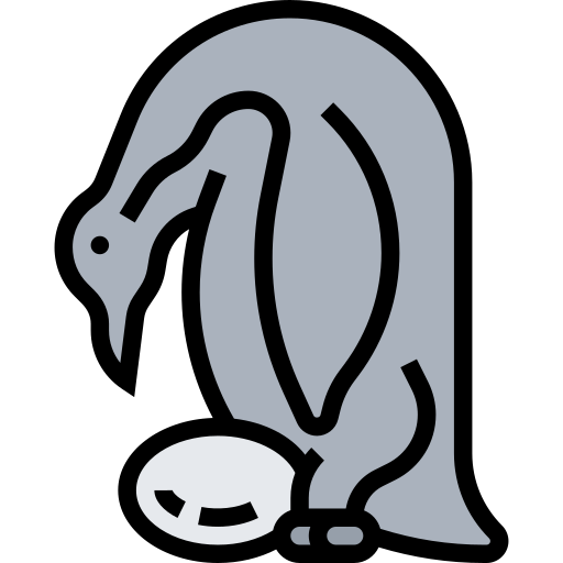 pingüino Meticulous Lineal Color icono