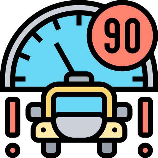 Speed limit Meticulous Lineal Color icon