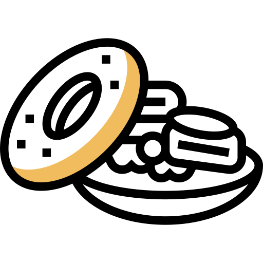 rosquilla Meticulous Yellow shadow icono