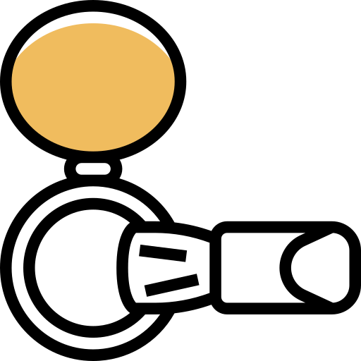 geperst poeder Meticulous Yellow shadow icoon