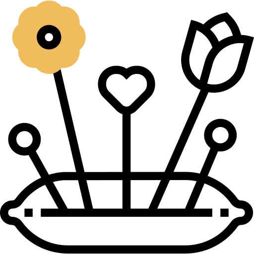 szpilka Meticulous Yellow shadow ikona