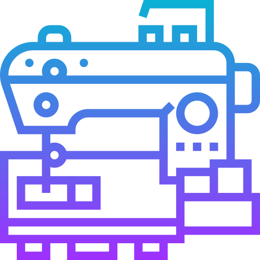 Sewing machine Meticulous Gradient icon