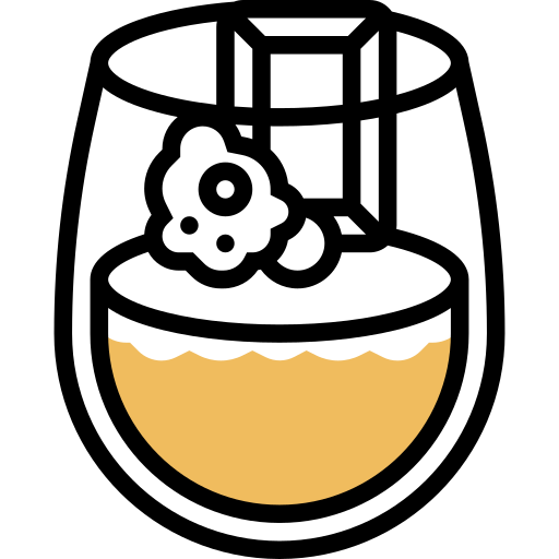 パンナコッタ Meticulous Yellow shadow icon