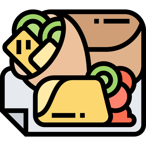 Burrito Meticulous Lineal Color icon