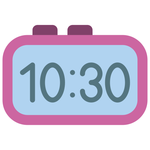 despertador Basic Miscellany Flat icono
