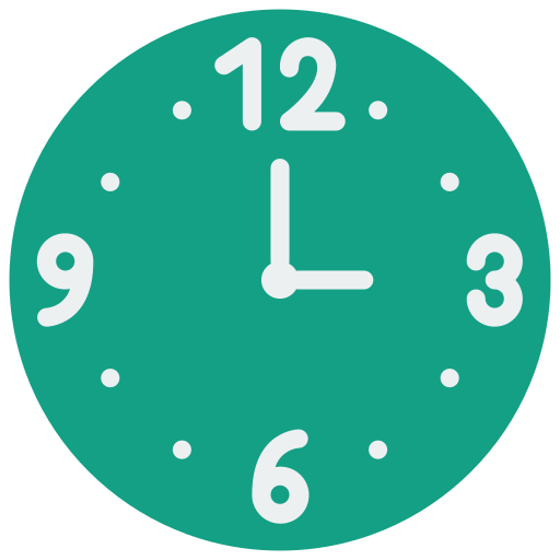 Часы Basic Miscellany Flat иконка