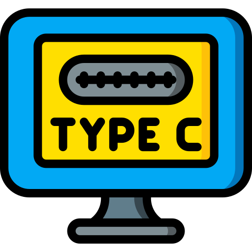 usb-c-kabel Basic Miscellany Lineal Color icon