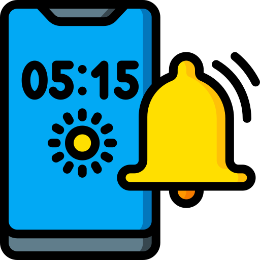 Alarm Basic Miscellany Lineal Color icon