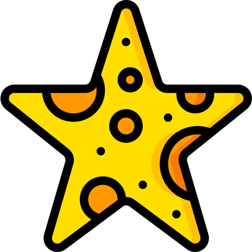 stella marina Basic Miscellany Lineal Color icona