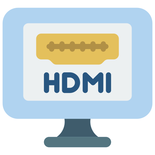 hdmi Basic Miscellany Flat icon