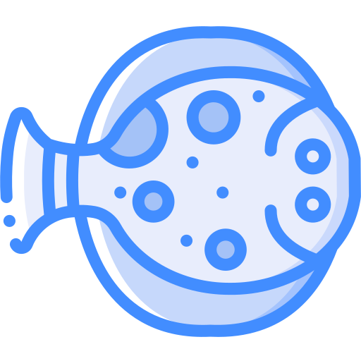 Flounder Basic Miscellany Blue icon