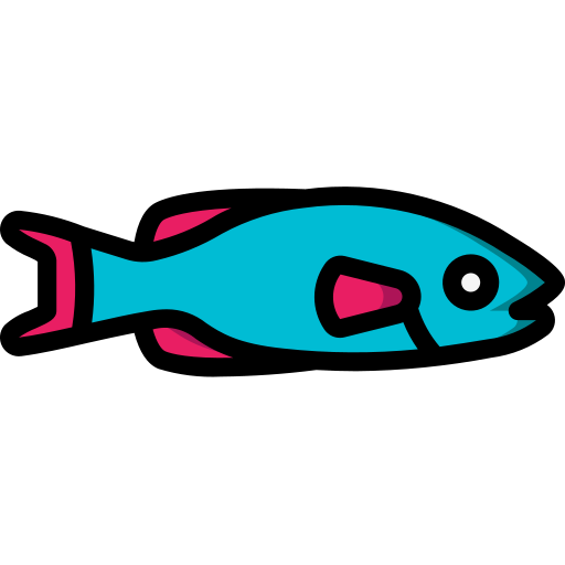 Fish Basic Miscellany Lineal Color icon